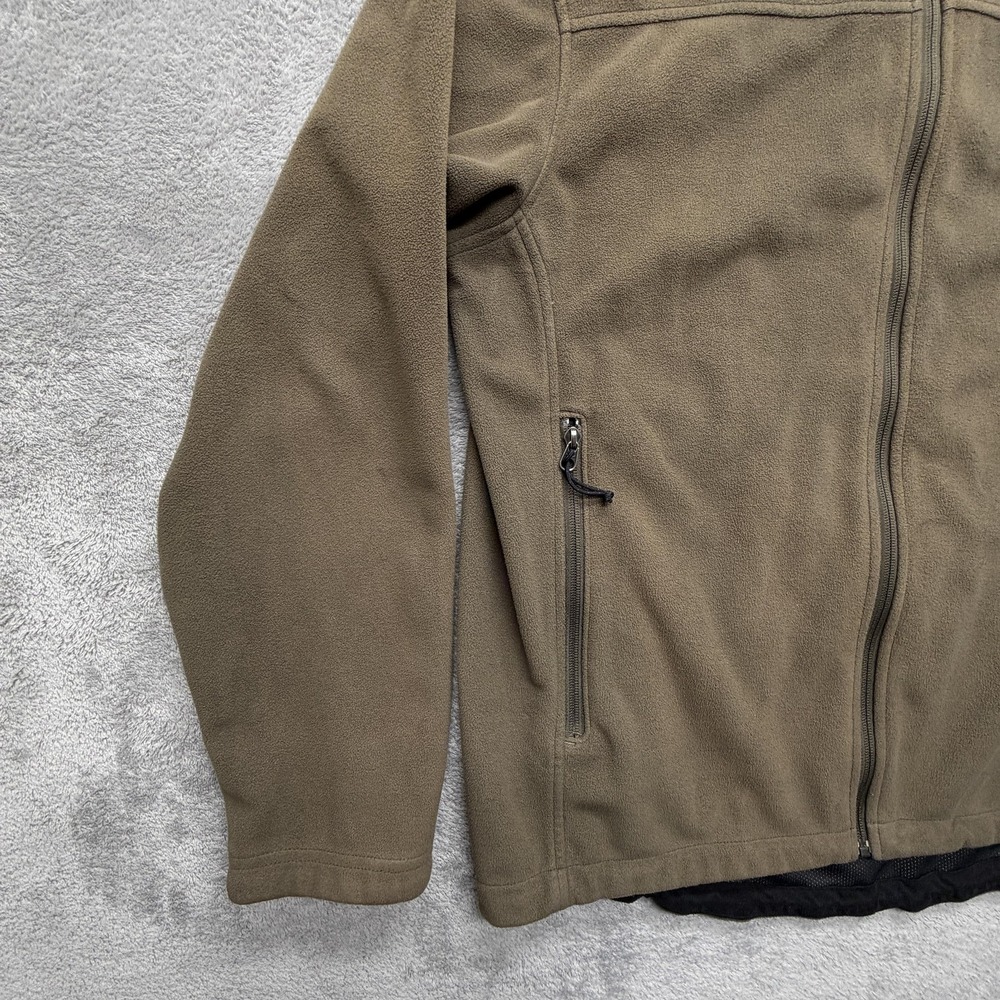 The North Face Jacket Mens XL Brown Windwall Full Zip Lined Pockets Outdoor - Picture 8 of 16